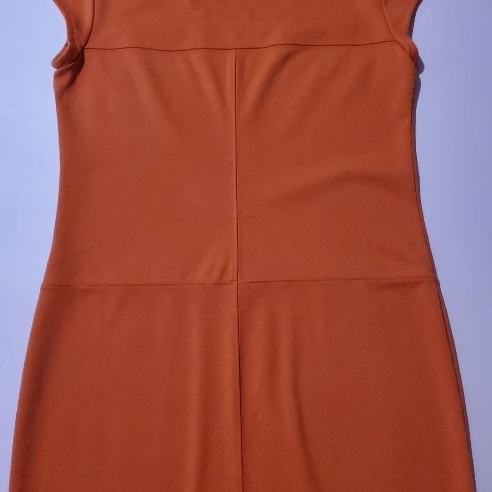 🧡 Banana Republic Vintage Y2K 00s Orange Dress 🧡 - Picture 7 of 8